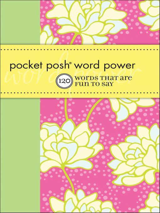 Title details for Pocket Posh Word Power by Wordnik - Available